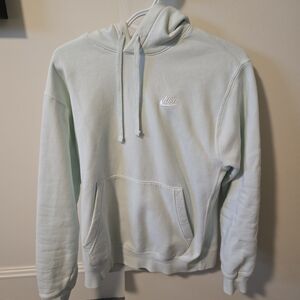 Nike Men's Pastel Blue Hoodie